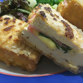 kikupark's cooksnap of when they made 簡単で節約★厚揚げのハムチーズサンド.