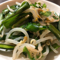 クックエプロン's cooksnap of when they made もやしとニラのササっとナムル.