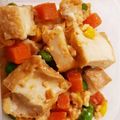 あきつま（杏花☆）'s cooksnap of when they made フライパンで簡単煎り豆腐(o^^o)♪.
