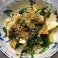 mikebon's cooksnap of when they made ほうれん草と厚揚げの塩昆布ナムル.