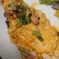 まな姫's cooksnap of when they made 小松菜.玉ねぎ.チーズでふわとろオムレツ.