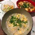 こつゆ514's cooksnap of when they made 風邪をひいたら♡卵としらすのおじや.