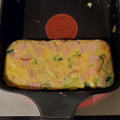 こまあぴ's cooksnap of when they made 豆苗とハムの玉子焼き.