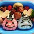 mai78's cooksnap of when they made キャラ弁☆節分　鬼弁当.