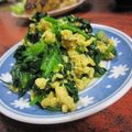 JUNSEIママ's cooksnap of when they made ほうれん草のごまあえ～卵入り♥～.