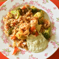 ブランディ's cooksnap of when they made Quinoa(キヌア)のエビピラフ.