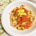 mmameco's cooksnap of when they made つけこみトマト＊朱夏のそうめん.