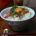 ダイナマイト漆黒's cooksnap of when they made 柚子胡椒香るイカ塩辛バターご飯.