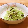 ももいろさくら's cooksnap of when they made 塩もみキャベツの塩昆布和え。お弁当にも◎.