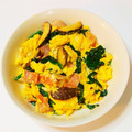 金在中's cooksnap of when they made ほうれん草と卵の炒め物.