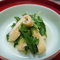 madam☆usa's cooksnap of when they made 京壬生菜とお揚げの炊いたん.