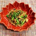 なつき☆ミ's cooksnap of when they made 生姜香る♪牛蒡とほうれん草の鶏ひき肉炒め.
