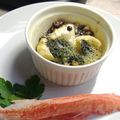 ルチアーノ★★★'s cooksnap of when they made オリーブ・くるみ・バジルのココットカマン.