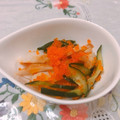 ともえcook's cooksnap of when they made ✿ちくわときゅうりのとびっこ和え✿.