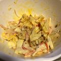目玉のオカン's cooksnap of when they made ＊キャベツとカニカマの卵サラダ＊.