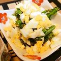 たんこたんきち's cooksnap of when they made 春の簡単副菜　菜の花の辛子和え　ミモザ風.