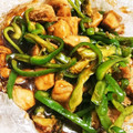 ねぞろ's cooksnap of when they made 簡単!!ピーマンと鶏肉のとろ~り炒め♡.