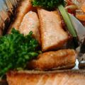 TaniYuri's cooksnap of when they made サーモンのムニエル 意外と簡単ですよ.