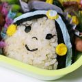 まっか♪'s cooksnap of when they made 【キャラ弁】デコふりで色つき薄焼き卵.