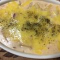 にこちゃんまどか's cooksnap of when they made 【お餅リメイク】モッチモチ～♪なグラタン.
