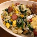 中村ベーカリー's cooksnap of when they made 節約簡単一人ご飯にカフェ風にんにくピラフ.
