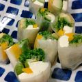 agak's cooksnap of when they made クリームチーズ入り☆生春巻き.