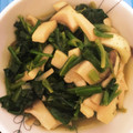 yoc0o's cooksnap of when they made 小松菜とエリンギのピリ辛炒め.