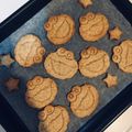 クックUFN5F4☆'s cooksnap of when they made サラダオイルで型抜きクッキー.