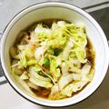 ふれんでぃあ's cooksnap of when they made レンジで一品！白菜とカニカマの酢の物.