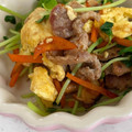 北のデビル。's cooksnap of when they made 豆苗の卵炒め.