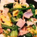 クック86PIN0☆'s cooksnap of when they made ほうれん草と豆腐の彩りチャンプル.
