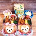 なるおっちいちかず's cooksnap of when they made ダッフィー＆シェリーメイ♪キャラ弁.