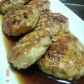 りなまる's cooksnap of when they made とりつくねのあまからハンバーグ.