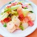 ☆３匹の子ぶた☆'s cooksnap of when they made それもったいない！カリフラワーの芯炒め.