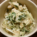 リケジョ's cooksnap of when they made タラコと水菜の炒飯.