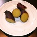 ゴロみかん's cooksnap of when they made 炊飯器で焼いも（ふかしいも？）.