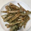 ちはるき27's cooksnap of when they made 簡単！れんこんスティック☆のりしお味.