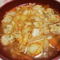 クック0UQ98I☆'s cooksnap of when they made 我が家のキムチ鍋（キムチ鍋の素不使用）.