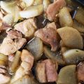 ★しろねこやまと★'s cooksnap of when they made 鶏肉と大根の煮物 *☻*.