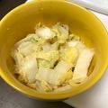 みりん調味料's cooksnap of when they made レンチンで！白菜の胡麻マヨサラダ.