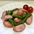 はらぺこしろうさぎ's cooksnap of when they made お弁当に♪アスパラ＆ソーセージ炒め.