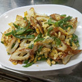 ぶっちゃん★'s cooksnap of when they made 節約70円♡ちくわと卵の塩バター炒め.