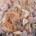 クックQ8TYUC☆'s cooksnap of when they made 豚肉と白菜、春雨煮.