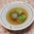 ❀さちりん❀'s cooksnap of when they made ピリ辛担々スープで♪ロールウインナー.