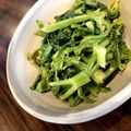 raybanana's cooksnap of when they made セロリの葉のナムル.