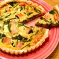 ごねฅʕ•̫͡•ʔฅ's cooksnap of when they made ホウレンソウの簡単キッシュ.
