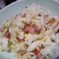 きむゆみきっちん's cooksnap of when they made 白菜の大量消費に♪ベーコンと白菜のサラダ.