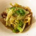 Oxnard_KK's cooksnap of when they made レタスのおひたし.
