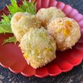 ゆみクローバー's cooksnap of when they made コーンのコロコロ揚げ.