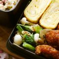 ガメコ's cooksnap of when they made めんつゆで✨小エビ、小松菜、しめじお浸し.